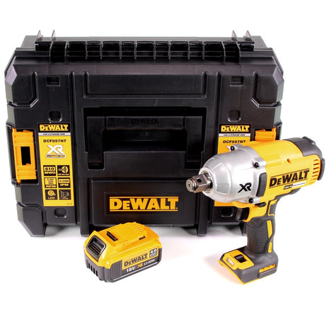 DeWalt DCF 897 NT Akku Schlagschrauber 18V 3/4'' 950Nm Brushless + 1x Akku 4,0Ah + TSTAK - ohne Ladegerät - Toolbrothers