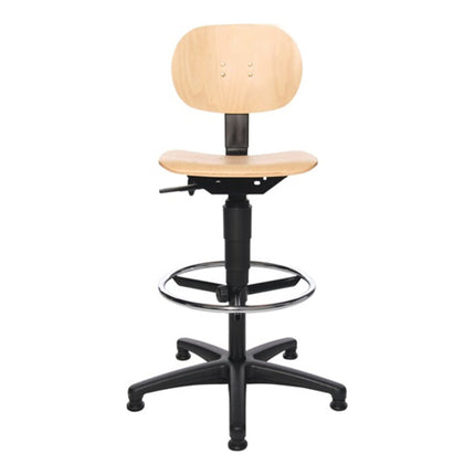TOPSTAR Tec 11 task swivel chair with floor glides + foot ring ( 9000454308 )