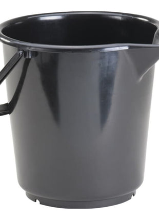 HÜNERSDORFF seau 10,5 l polyéthylène HD noir (9000466940)