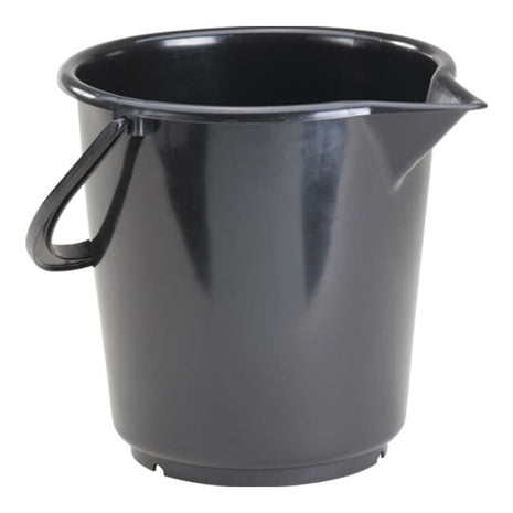 HÜNERSDORFF seau 10,5 l polyéthylène HD noir (9000466940)