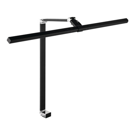 Lámpara de escritorio aluminio/plástico negro altura 720 mm ( 9000483610 )