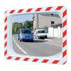 SPL traffic mirror H400xW600mm plastic, red/white ( 9000490206 )