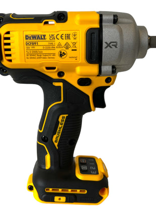 Clé à chocs sans fil DeWalt DCF 891 NT 18 V 1084 Nm 1/2" brushless + TSTAK - sans batterie, sans chargeur