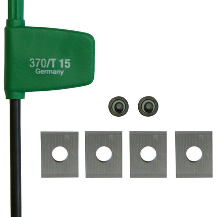 Juego de plaquitas intercambiables Festool HW-WP 7,6x12x1,5 (4x) (491390) para fresas 492717, 492716, 491081