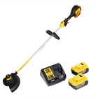 Dewalt DCM 561 PBS 18 V Brushless Li-Ion Akku Rasentrimmer mit geteilter Welle + 2x DCB 182 18V - 4 Ah Li-Ion Akku + DCB 113 Ladegerät - Toolbrothers
