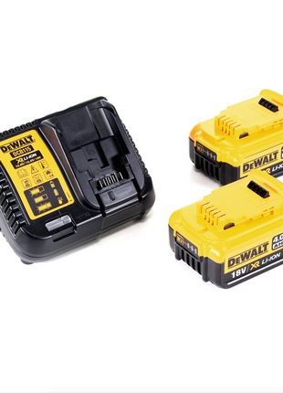 Dewalt DCM 561 PBS 18 V Brushless Li-Ion Akku Rasentrimmer mit geteilter Welle + 2x DCB 182 18V - 4 Ah Li-Ion Akku + DCB 113 Ladegerät - Toolbrothers