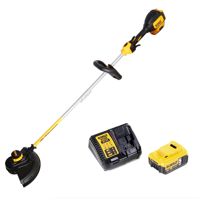 Dewalt DCM 561 PBS Akku Rasentrimmer 18V Brushless + 1x Akku 5,0Ah + Ladegerät - Toolbrothers