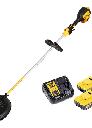 Dewalt DCM 561 PBS Akku Rasentrimmer 18V Brushless + 2x Akku 5,0Ah + Ladegerät - Toolbrothers