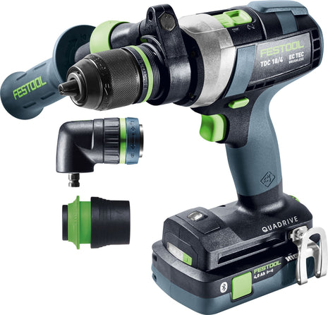 Festool TDC 18/4 5,0/4,0 I-Set Akku-Bohrschrauber QUADRIVE ( 577612 )