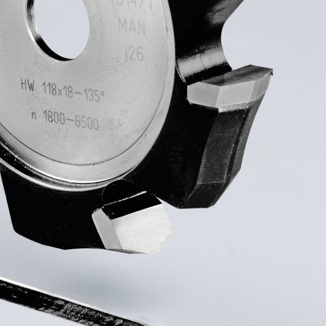 Festool HW 118x18-135°/Alu V-Nutfräser ( 491471 ) für Plattenfräse PF 1200