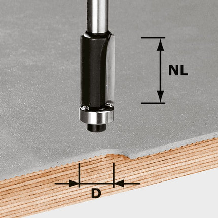 Festool HW S8 D12,7/NL25 Bündigfräser ( 491027 )