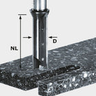 Festool HW S12 D14/45 WM Nutfräser-Wendeplatten ( 491110 ) für OF 1400, OF 2200