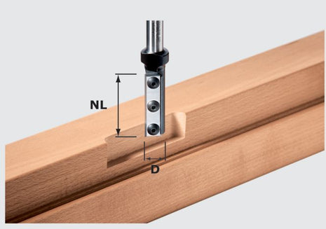 Festool HW S12 D16/50 WP Nutfräser-Wendeplatten ( 497454 ) für OF 1400, OF 2200