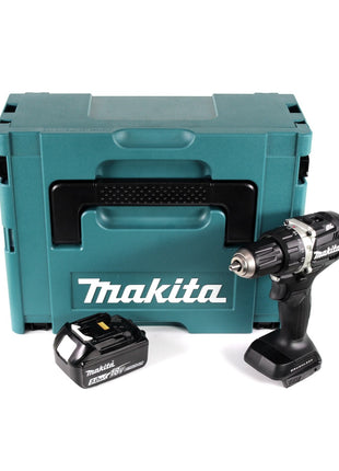 Makita DDF 484 T1JB 18 V Li-Ion Akku Bohrschrauber Sonderausgabe schwarz im MAKPAC + 1x BL 1850 5,0 Ah Akku  - ohne Ladegerät - Toolbrothers