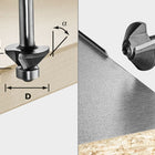 Festool S8 HW 30° D25-KL OFK cortador de chaflanes (499800) para OF 1010, OF 1010 R, OFK 700, MFK 700