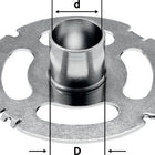 Festool KR-D 30,0/21,5/OF 2200 Kopierring ( 497453 ) für OF 2200