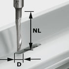Festool HS S8 D5/NL23 Aluminiumfräser ( 491036 ) für OF 900, OF 1000, OF 1010, OF 1010 R, OF 1400, OF 2000, OF 2200