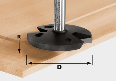 Fresa aplanadora Festool HW D68/14/R35 S12 (492712) para OF 1400, OF 2000, OF 2200