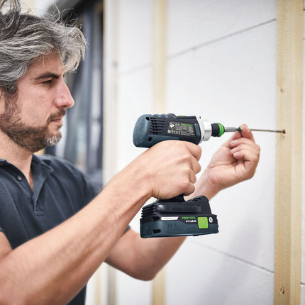 Festool TX 15-50 CENTRO/2 Bit (205079) para taladro atornillador de batería y taladro percutor de batería Festool con soporte FastFix y portaherramientas WH-CE CENTROTEC