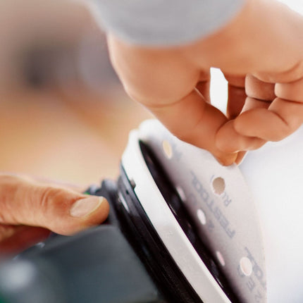 Disco abrasivo Festool STF D150/48 P100 RU2/10 Ruby 2 (575181) para RO 150, ES 150, ETS 150, ETS EC 150, LEX 150, WTS 150, HSK-D 150