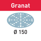 Festool STF D150/48 P180 GR/10 Schleifscheibe Granat 150 mm P 180 10 Stk. ( 575158 ) fr RO 150, ES 150, ETS 150, ETS EC 150, LEX 150, WTS 150, HSK-D 150