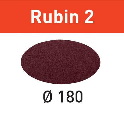 Festool STF D180/0 P220 RU2/50 Schleifscheibe Rubin 2 ( 499132 ) für RAS 180