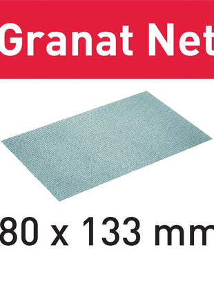 Festool STF 80x133 P220 GR NET/50 mesh abrasif Garnet Net (203290) pour RTS 400, RTSC 400, RS 400, RS 4, LS 130, HSK-A 80x130, HSK 80x133