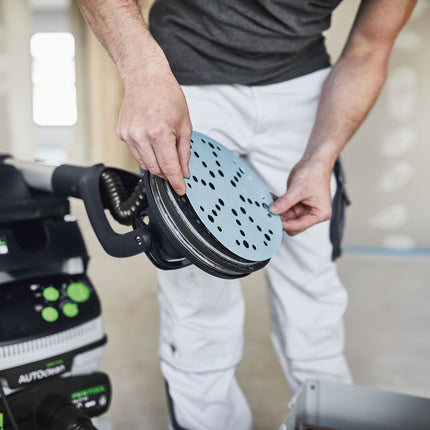 Festool STF D225/128 P320 GR/5 Schleifscheibe Granat ( 205669 ) für Langhalsschleifer PLANEX LHS 2 225 EQ(I), PLANEX 225 EQ, PLANEX LHS-E 225 easy, PLANEX LHS 2-M 225 EQ