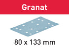 Festool STF 80x133 P40 GR/10 tiras de lijado granate (497127) para RTS 400, RTSC 400, RS 400, RS 4, LS 130, HSK-A 80x130, HSK 80x133