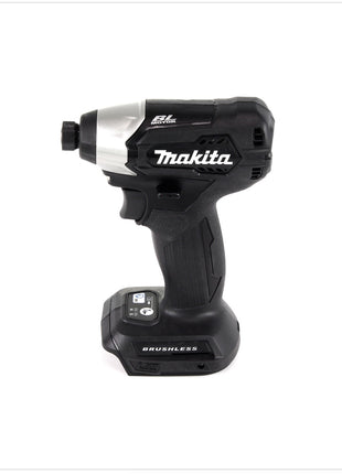 Makita DTD 155 RM1JB Akku Schlagschrauber 18 V Brushless Sonderausgabe schwarz im MAKPAC + 1x BL1840 B 4,0 Ah Akku + 1x DC 18 RC Ladegerät - Toolbrothers