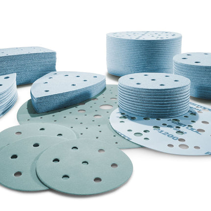 Festool STF D125/8 P500 GR/100 disque abrasif grenat (497178) pour RO 125, ES 125, ETS 125, ETSC 125, ES-ETS 125, ES-ETSC 125, ETS EC 125, LEX 125