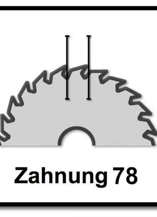 Makita SPECIALIZED Kreissägeblatt für Metall 305 x 25,4 x 2,3 mm 78 Zähne ( B-33467 ) für Kaltkreissäge Makita LC 1230 - Toolbrothers