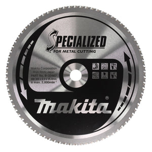 Makita SPECIALIZED Kreissägeblatt für Metall 305 x 25,4 x 2,3 mm 78 Zähne ( B-33467 ) für Kaltkreissäge Makita LC 1230