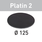 Festool STF D125/0 S500 PL2/15 Schleifscheibe Platin 2 ( 492374 ) für RO 125, ES 125, ETS 125, ETSC 125, ES-ETS 125, ES-ETSC 125, ETS EC 125, LEX 125