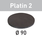 Festool STF D 90/0 S500 PL2/15 Schleifscheibe Platin 2 ( 498322 ) für RO 90 DX