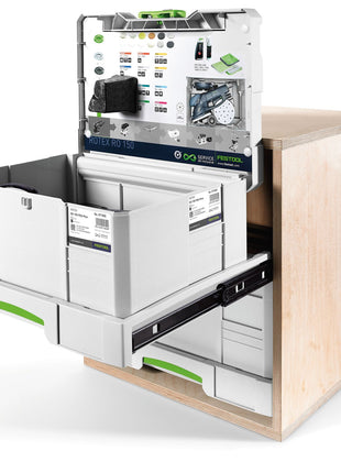 Festool SYS-AZ kit coulissant (500767) pour Systainer³ M, T-LOC et Classic