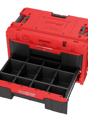 Toolbrothers RHINO XXL Cajón 2 ULTRA Vario+ Caja de herramientas Caja de herramientas personalizada 587 x 380 x 340 mm 29 l con dos cajones