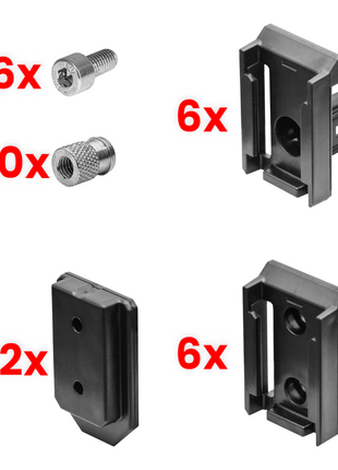 Qbrick System Custom Connectors Set 2 pour Serie ONE 2.0 / PRO 2.0 / PRIME