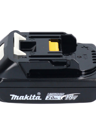 Aspirador de batería Makita DCL 182 A1 B 18 V negro + 1x batería 2,0 Ah - sin cargador