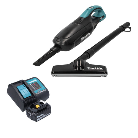 Makita DCL 182 SF1 B aspirador a batería 18 V negro + 1x batería 3,0 Ah + cargador