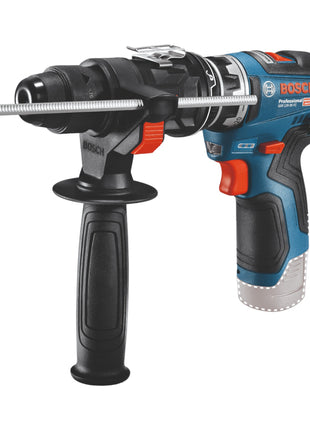 Bosch GSR 12V-35 FC Akku Bohrschrauber 12 V 35 Nm Brushless ( 06019H300B ) + 2x Aufsatz + L-Boxx - ohne Akku, ohne Ladegerät