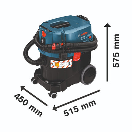 Bosch GAS 35 L SFC+ Professional wet/dry vacuum cleaner 1200 W 35 l dust class L ( 06019C3000 )