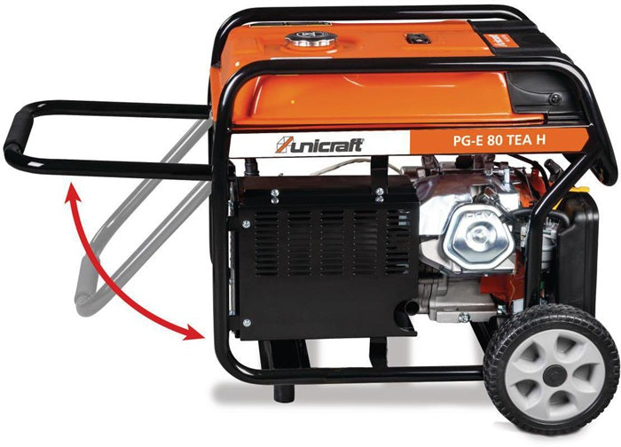 UNICRAFT Stromerzeuger PG E 80 TEA 6 5 kW 8000788112  3 - toolbrothers