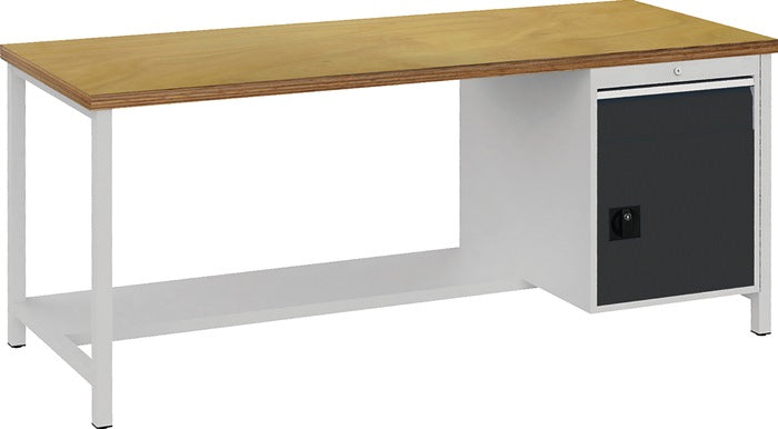 BEDRUNKA HIRTH Werkbank anthrazitgrau RAL 7016 B2000xH859xT750 mm 9000426069  1 - toolbrothers