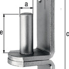 GAH clamp on plate 13x10mm ( 3000200306 )