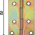 Bisagra GAH altura 38 mm anchura 26 mm ( 3000200471 )