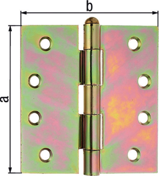 Cerniera GAH altezza 100 mm larghezza 100 mm ( 3000200532 )
