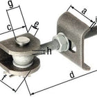Bisagra GAH 50x20x45x120x25x45x6x5mm ( 3000200600 )