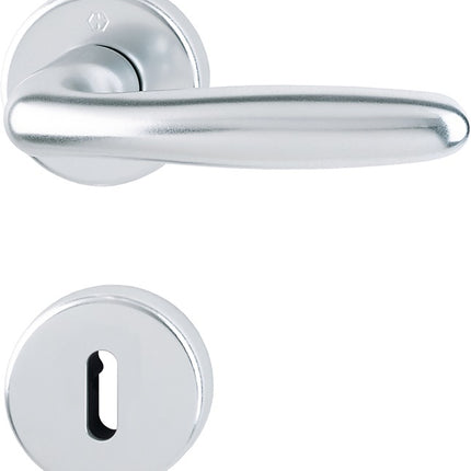 HOPPE set di rose Verona 1510 / 42KB/42KBS Alluminio F1 ( 3000203132 )