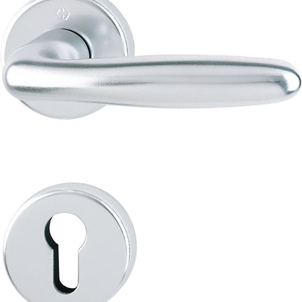 HOPPE Rosettengarnitur Verona 1510 / 42KB/42KBS Aluminium F1 ( 3000203133 )